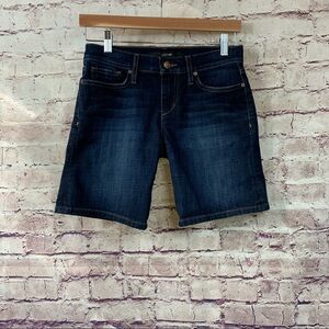 Joe’s Jeans Dark Wash Denim Bermuda Shorts
